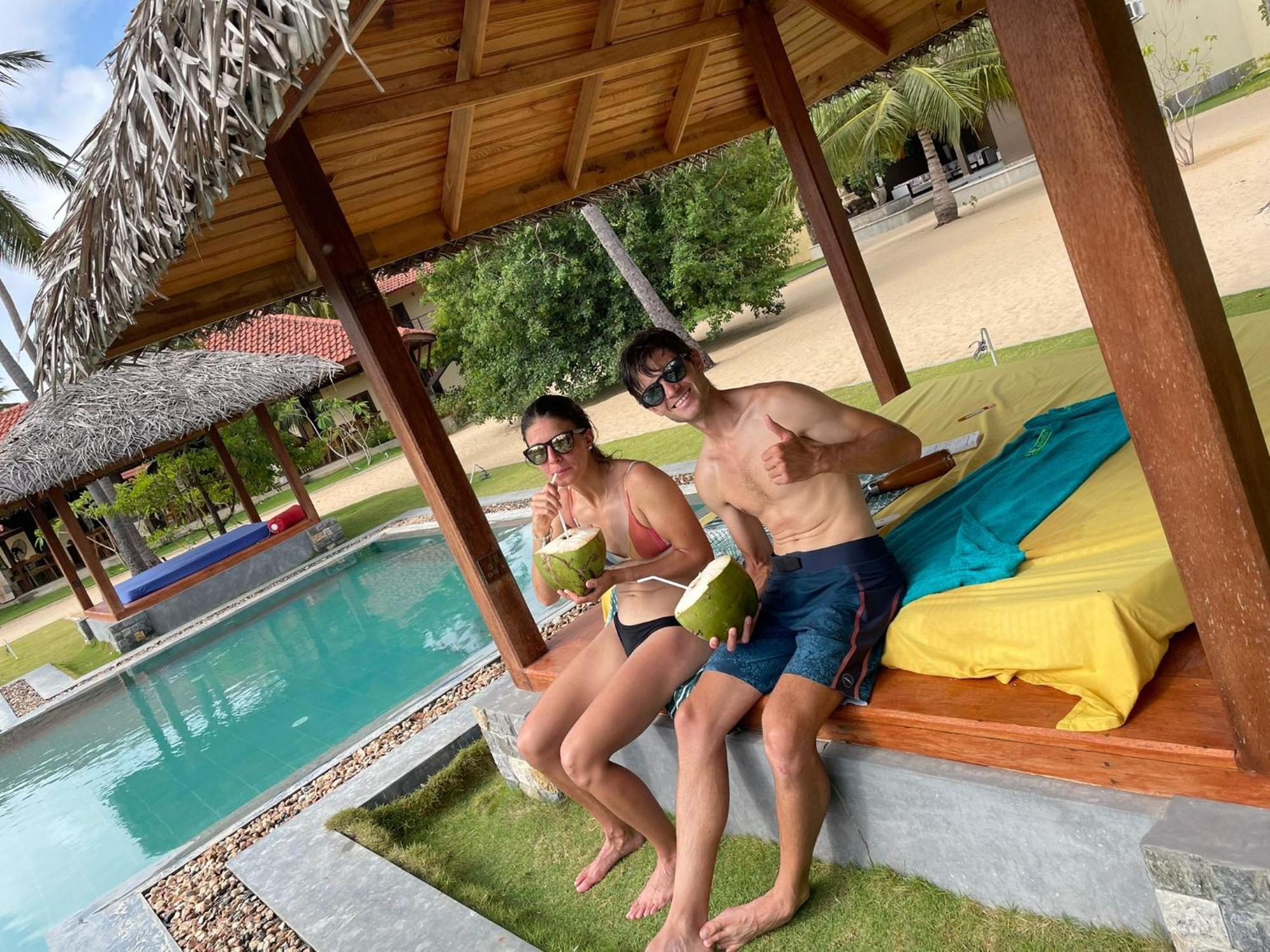 Blue Waves Kite Surfing Beach Resort Калпития Екстериор снимка